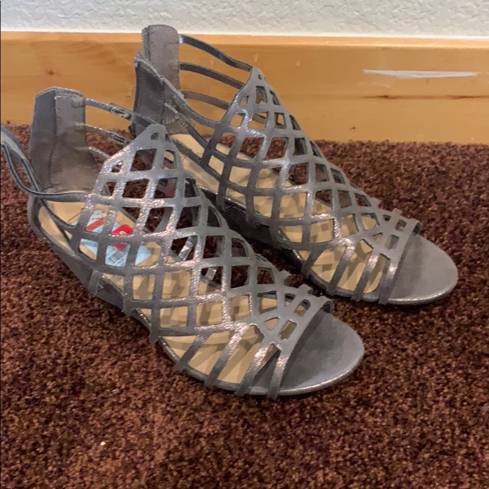 Sparkly Wedge sandals